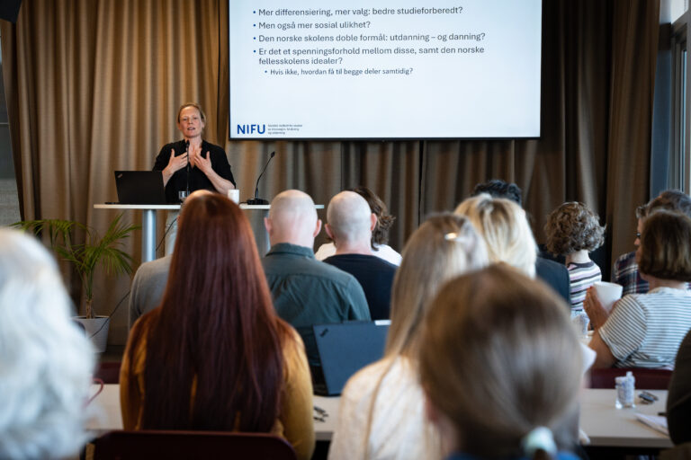 Godt besøkt NIFU-seminar 